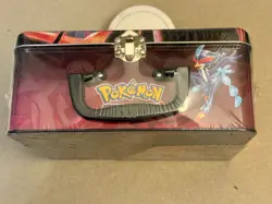 POKEMON TCG Fall 2023 Collectors Chest Lunchbox Tin Charizard 6 Booster Packs - Image 3
