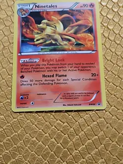 NM Ninetales BW66 Black Star Promo Holo Black & White Cosmos Holo Pokemon - Image 3