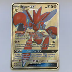 The Pokemon Company Scizor GX Full Art Ultra Rare Holo SM-Celestial Storm 158/1… - Image 1