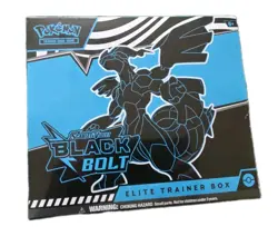 Pokemon TCG Black Bolt Elite Trainer Box ETB Brand New Sealed - Image 1