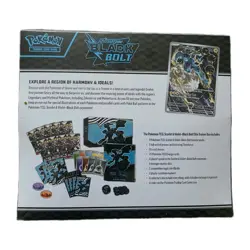 Pokemon TCG Black Bolt Elite Trainer Box ETB Brand New Sealed - Image 2