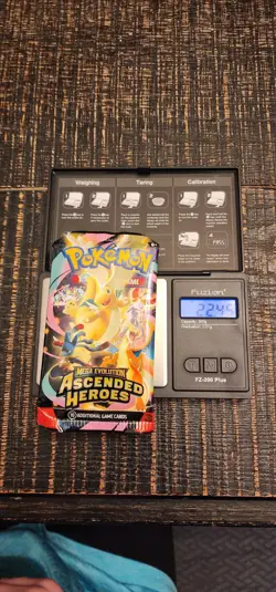 VERY HEAVY!!! GOD PACKUUU 22.45g Ascended Heroes Pokemon TCG Booster - Image 1