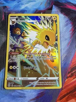 Jolteon TG04/TG30 Pokemon Brilliant Stars Sword & Shield Full Art Rare - Image 1