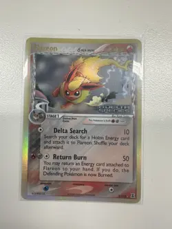 Pokemon TCG: Flareon 5/113 EX Delta Species Stamped Holo mint/LP - Image 2