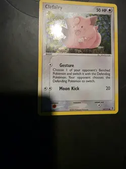 Pokemon TCG Clefairy 59/112 Fire Red Leaf Green Reverse Holo - Image 2