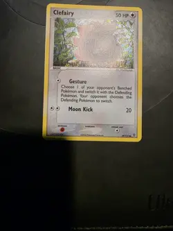 Pokemon TCG Clefairy 59/112 Fire Red Leaf Green Reverse Holo - Image 3