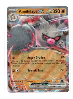 Annihilape EX 032 Pokemon Scarlet & Violet Holo Black Star Promo TCG - Image 1