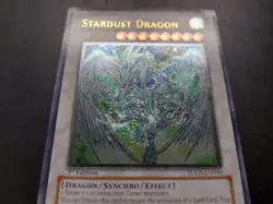 Yugioh - Stardust Dragon TDGS-EN040 Ultimate Rare 1st Edition - Image 5