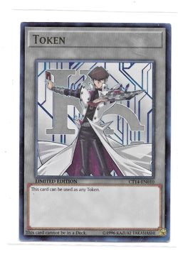 SETO KAIBA CORP Token CT14-EN010 NM Ultra Rare LIMITED EDITION YuGiOh Card! - Image 1
