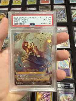 PSA 10 Circle Of Life Enchanted Disney Lorcana EN9 - Image 1