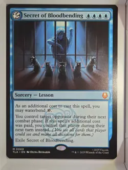 Secret of Bloodbending - M69 - MTG - Avatar: The Last Airbender (TLA) - Image 1