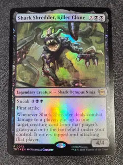 Shark Shredder, Killer Clone R Teenage Mutant Ninja Turtles 73 NM - Image 1