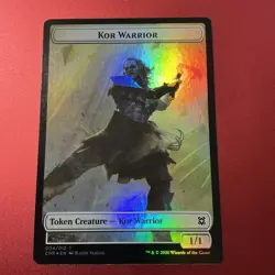 Hydra Kor Warrior Double-Sided Token ZNR 9 4 - Foil - NM - MTG - Image 2