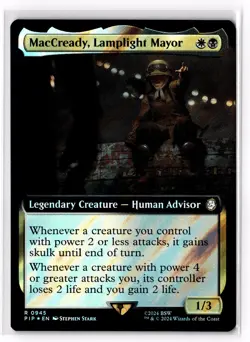 MacCready, Lamplight Mayor (Extended Art) (Surge Foil) 945 UB: Fallout Foil NM - Image 1