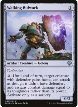 Walking Bulwark 241 MTG NM - Dominaria United - Image 1