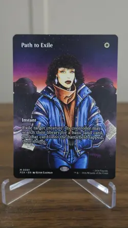 Path to Exile (Borderless) M Teenage Mutant Ninja Turtles Source Material 1 NM - Image 1