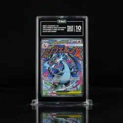 2025 Pokemon Phantasmal Flames Mega Charizard X EX Black Star Promo TAG 10 (951) - Image 1