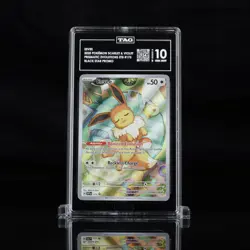 2025 Pokemon SV Prismatic Evolutions #173 Black Star Promo Eevee TAG 10 (954) - Image 1