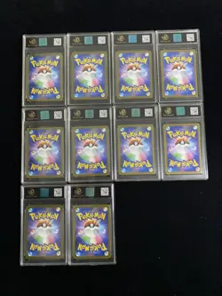 2025 Pokemon TCG Japanese Mega Dream Pikachu V #M2a 044/193 RPA 10 Lot*10 LT97 - Image 2