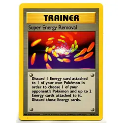 Pokemon Super Energy Removal Base Set UNPLAYED NM/M - Image 1