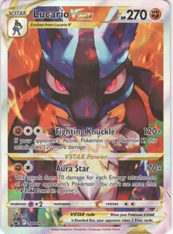 Lucario VSTAR SWSH291 Holofoil Promo Sword & Shield Promo Pokemon NM - Image 1