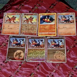 Litten & Torracat Exclusive S-Chinese CBB4C Gem Pack Vol 4 Pokemon Mixed Bundle - Image 1