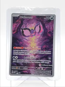 PECHARUNT 2024 POKEMON SCARLET & VIOLET BLACK STAR PROMO A #129 Q5716 - Image 1