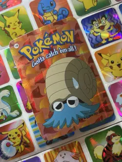 Pokemon 151 Vintage Pocket Monsters Vending HOLO Prism Sticker 2000 Nintendo - Image 1