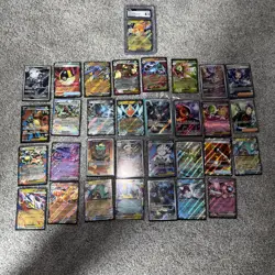 HUGE Lot of 32 Random RARE Pokemon EX Holo And More - Image 1