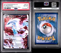 PSA 8 Reshiram Full Art Radiant Collection RC22/RC25 Pokemon Black & White NM - Image 3