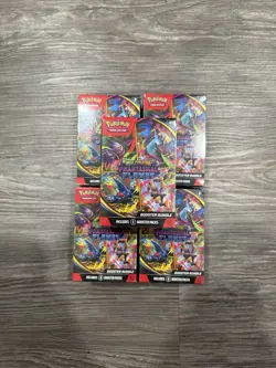 Lot of 10 - Pokemon Mega Evolution Phantasmal Flames Booster Bundles - Image 1