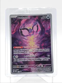 PECHARUNT 2024 POKEMON SCARLET & VIOLET BLACK STAR PROMO B #129 Q5716 - Image 1