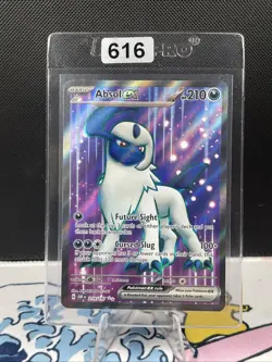 Absol ex ⭐ 214/197 Holo Ultra Rare Obsidian Flames 2023 Pokemon (616) - Image 1
