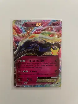 Pokemon TCG Xerneas EX 97/146 Celebrations: Classic Collection Holo - NM - Image 1