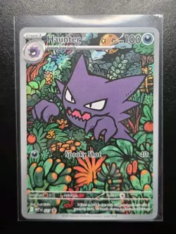 Haunter MEP 027 Illustration Rare Pokemon Mega Gengar Deck Promo Near Mint - Image 1