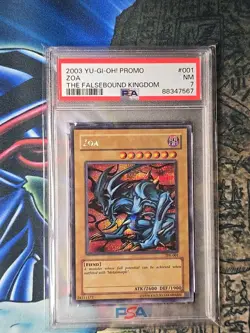 PSA 7 NM Yu-Gi-Oh! TCG Zoa Yu-Gi-Oh! The Falsebound Kingdom TFK-001 - Image 1
