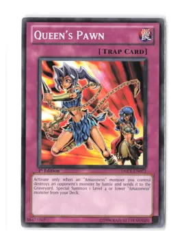 Yugioh Queen's Pawn DREV-EN073 Duelist Revolution MP 1st Edition - Image 1