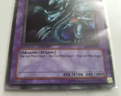 Yugioh Blue-Eyes Ultimate Dragon JMP-EN005 Holo Rare Limited Edition SEALED MINT - Image 4