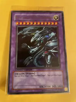 Yu-Gi-Oh! Blue-Eyes Ultimate Dragon JMP-EN005 Limited Edition Ultra Rare Sealed - Image 1