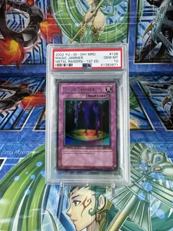 Yu-Gi-Oh! Metal Raiders Magic Jammer MRD-128 1st Edition PSA 10 - Image 1