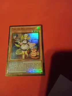 YUGIOH Parlor Dragonmaid MAGO-EN023 Maximum Gold 1st Ed NM/M Nice Condition - Image 1
