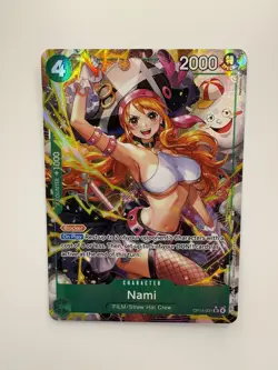 Nami Alternate Art Foil OP14-031 The Azure Sea's Seven One Piece - Image 1