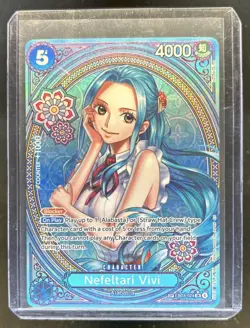 2026 One Piece Heroines Edition Nefeltari Vivi Super Rare #EB03-024 - Image 1