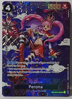 *Gem-Mint* PERONA - OP06-093 (SP) The Azure Sea's Seven Foil !!! ENGLISH - Image 1