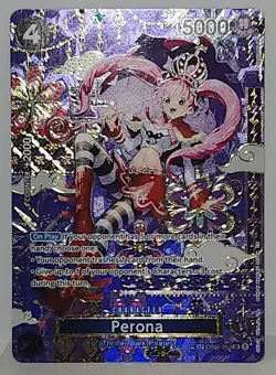 *Gem-Mint* PERONA - OP06-093 (SP) The Azure Sea's Seven Foil !!! ENGLISH - Image 3