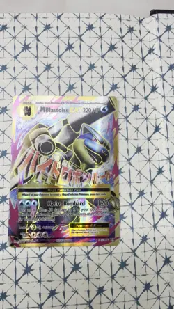 M Blastoise EX 102/108 Evolutions Ultra Rare Foil 220 HP Mega Pokemon TCG Card - Image 2