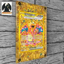 Charizard EX Extended Art Custom Pokemon Card Display Case (Card not Included) - Image 2
