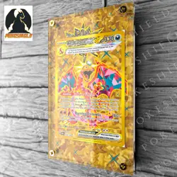 Charizard EX Extended Art Custom Pokemon Card Display Case (Card not Included) - Image 3