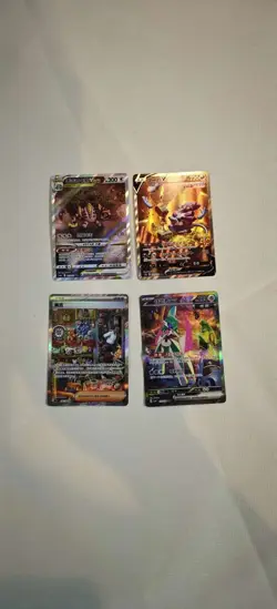 Pokemon card sar×4. hoopa. Iron Valiant. Regigigas. Salvatore JM64 - Image 1