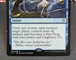 MTG Polymorphist's Jest- DAMAGED -Commander 2017 Magic the Gathering Card #090 - Image 4